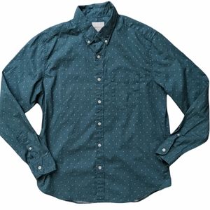 American Eagle Poplin Button Up Shirt